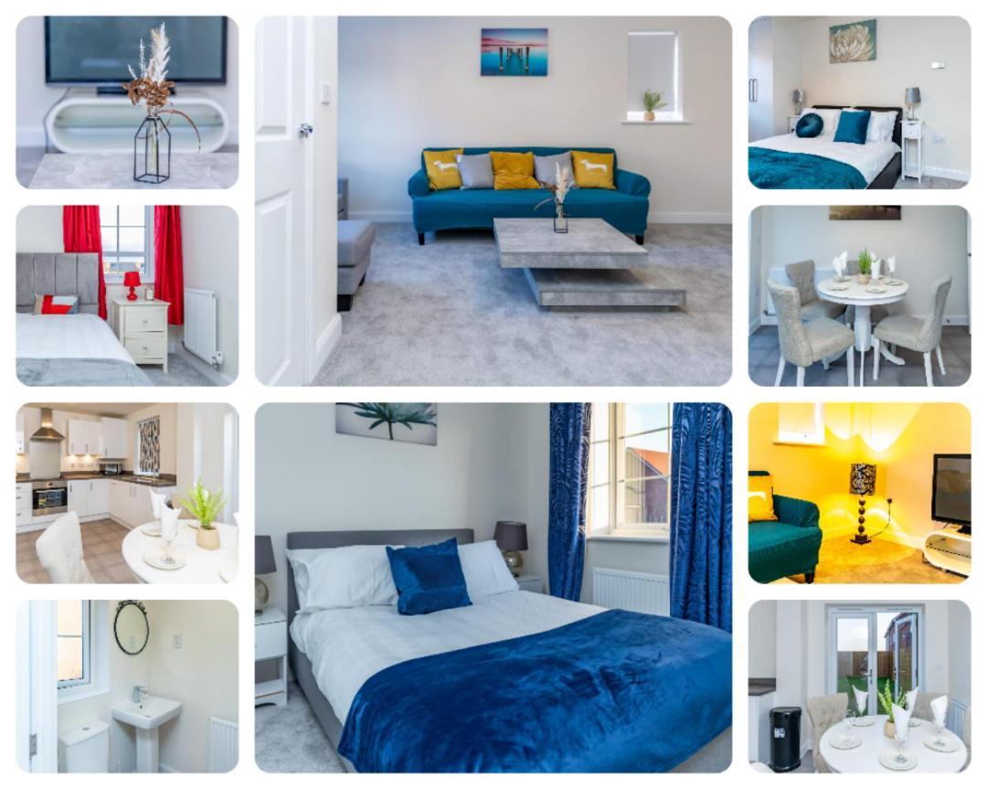 Stunning 3-Bed Risa House In Beeston Nottingham Villa Екстериор снимка